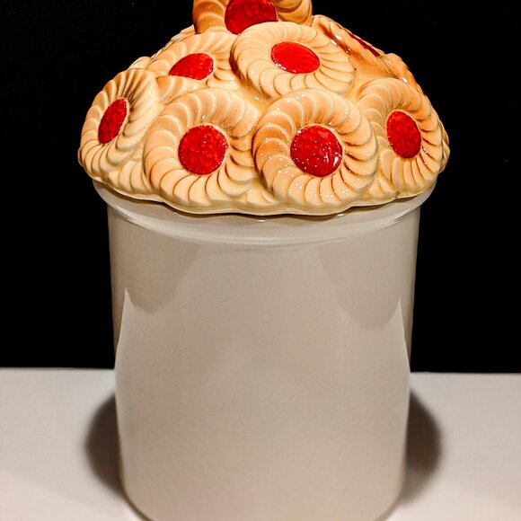 Munch-Time Berry Swirl Ceramic Cookie Jar - Picture 5 of 9